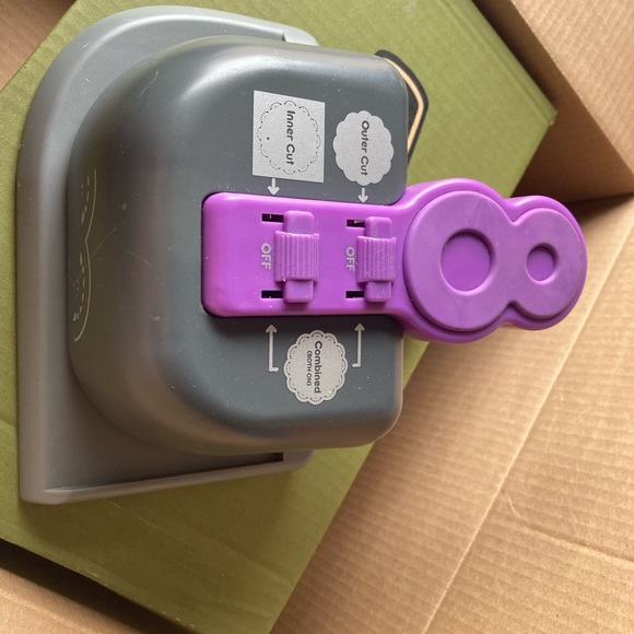 Lucky 8 Punch Scrap Bookers Tools - Picture 3 of 5